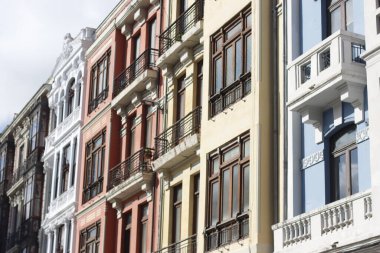 Eski şehir Aviles, İspanya