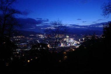 Bilbao şehrinin mimarisi.