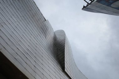 İspanya 'nın Bilbao şehrinde mimarlık