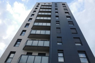 İspanya 'nın Bilbao şehrinde mimarlık