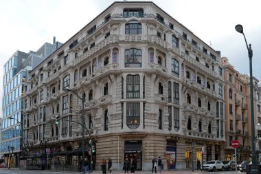 İspanya 'nın Bilbao şehrinde mimarlık