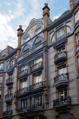 İspanya 'nın Bilbao şehrinde mimarlık