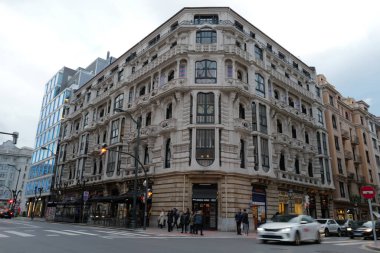 İspanya 'nın Bilbao şehrinde mimarlık