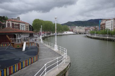 İspanya 'nın Bilbao şehrinde mimarlık