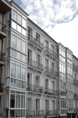 İspanya 'nın Bilbao şehrinde mimarlık