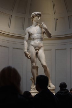 Michelangelo 'nun İtalya Floransa' daki Davut Heykeli