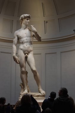 Michelangelo 'nun İtalya Floransa' daki Davut Heykeli