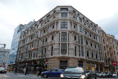 İspanya 'nın Bilbao şehrinde klasik mimari