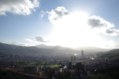 İspanya 'nın Bilbao şehrinde mimarlık