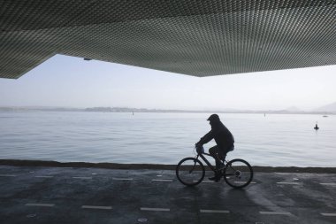 Modern architecture in the shore of Santander, Spain