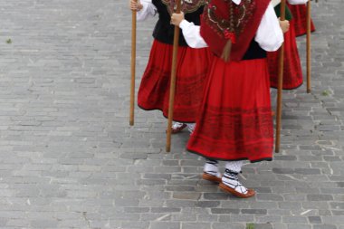 Bask halk dansı gösterisi