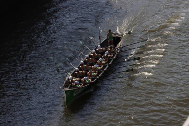 Bilbao nehrinde kürek şampiyonluğu