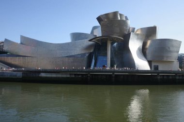 İspanya 'nın Bilbao şehrinde mimarlık