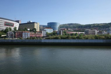 İspanya 'nın Bilbao şehrinde mimarlık