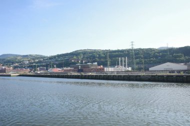 İspanya 'nın Bilbao şehrinde mimarlık