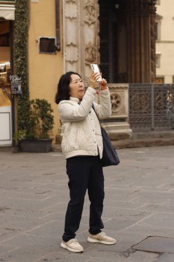 İtalya 'nın Floransa kentini ziyaret ediyorum.