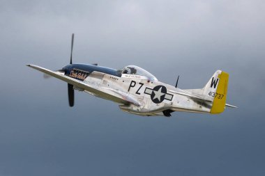Pardubice Airshow, CZECH REPUBLIC - Haziran 12024: P-51D Mustang - II. 