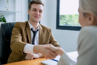 Business people shaking hands connection and partnership successful together, Business connection concept. person partner corporate.