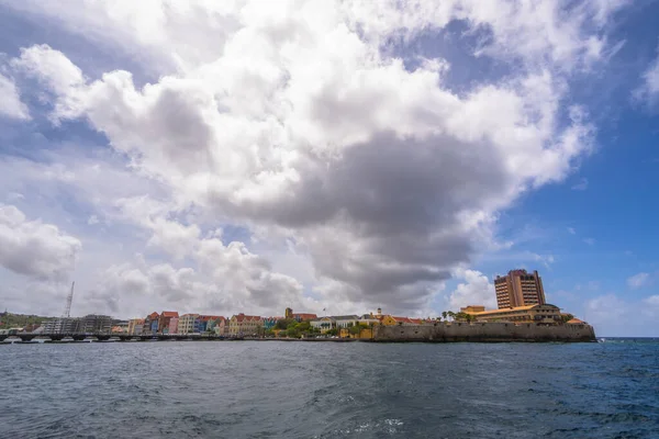 Картинный Вид Центр Города Виллемстад Кюрасао Карибские Острова — стоковое фото