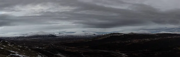 Belle Vue Sur Les Montagnes Enneigées Norvège — Photo