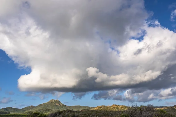 Erstaunliche Landschaft Der Insel Curacao Mit Bewölktem Himmel — Stockfoto