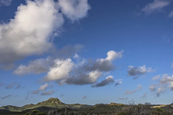 Úžasná Krajina Ostrova Curacao Oblačným Nebem — Stock fotografie