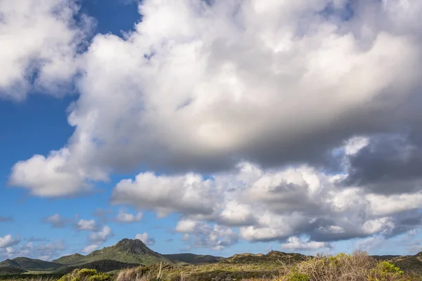 Incrível Paisagem Ilha Curaçao Com Céu Nublado — Fotografia de Stock