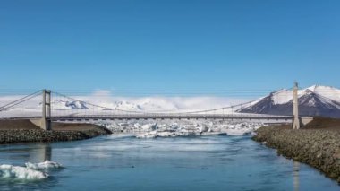 İzlanda 'da zaman aşımı manzaralı konum