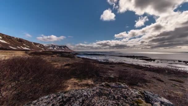 Живописное Место Исландии — стоковое видео