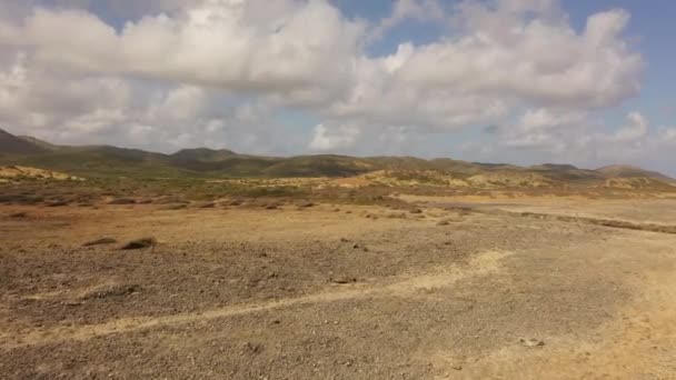 カリブ海の島を一望する空中展望 — ストック動画