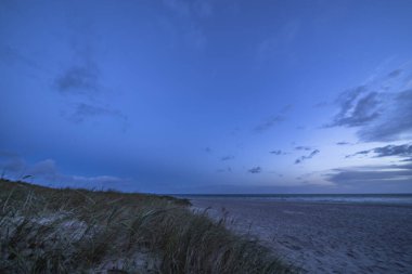 Darss yarımadasındaki manzara, Baltık Denizi, Almanya