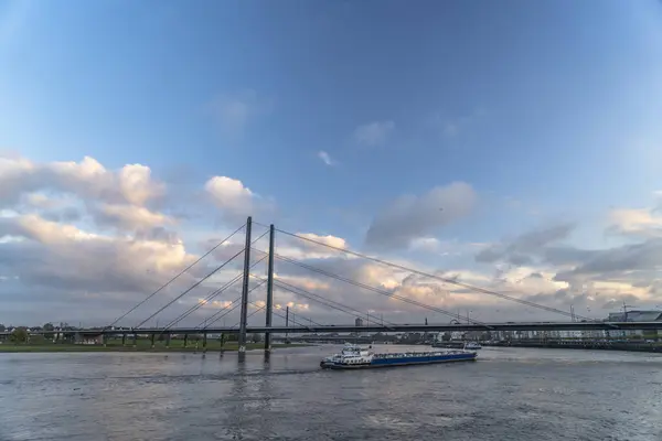 View Skyline Dusseldorf River Rhine Germany — Stock Photo, Image