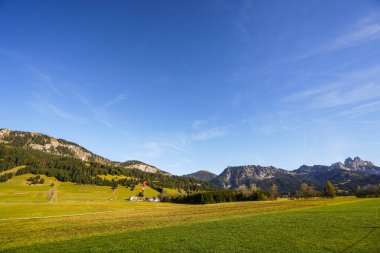 Avusturya Alplerinde sonbahar manzarası, Tyrol