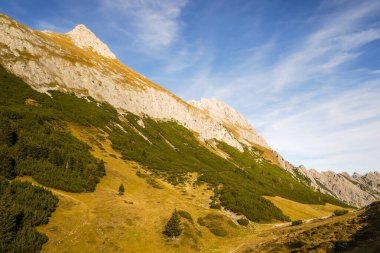 Avusturya Alplerinde sonbahar manzarası, Tyrol