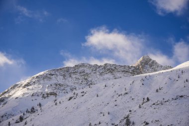 İsviçre Alpleri, Grisonlar, İsviçre 'de kış manzarası