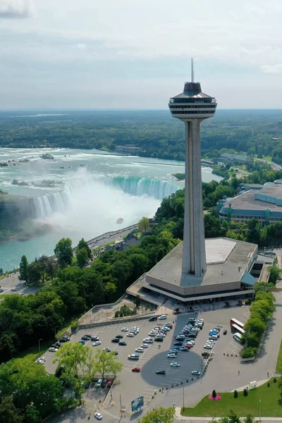 Ниагарский Водопад Онтарио Канада Сентября 2022 Года Воздушный Шар Скайлонской — стоковое фото