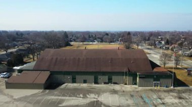 Chatham, Ontario, Kanada - 4 Haziran 2022 Chatham Memorial Arena Chatham, Ontario, Kanada 4K