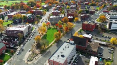 Hartford, Connecticut, Birleşik Devletler 4K 'da hava hızında düşüş.