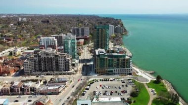 Burlington Havalimanı, Ontario, Kanada Güzel bir sabah 4K