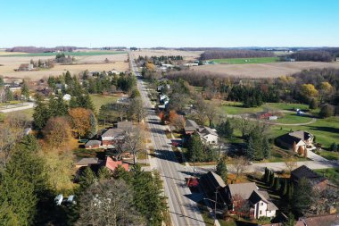 New Dundee, Ontario, Kanada 'da güzel bir günde