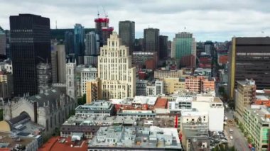 Montreal şehir merkezinden, Quebec, Kanada 4K