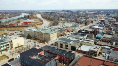 4K kışında Welland Havalimanı, Ontario, Kanada