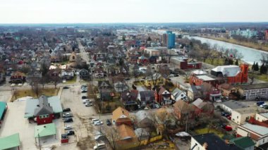 4K soğuk bir günde Welland Havalimanı, Ontario, Kanada