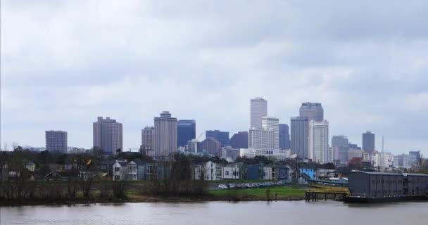 Skyline Scéna New Orleans Louisiana Spojené Státy — Stock video