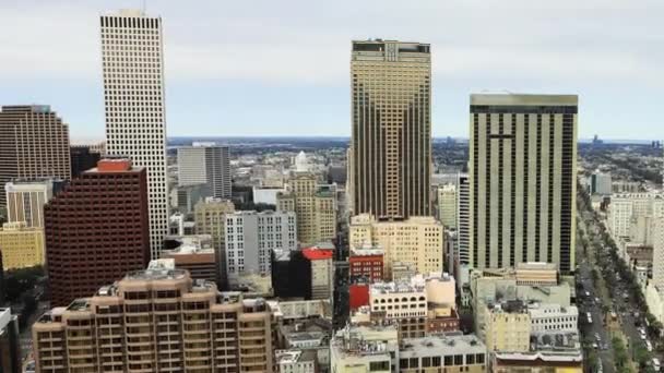 Aerial Hyperlapse New Orleans Louisiana Amerikai Egyesült Államok — Stock videók