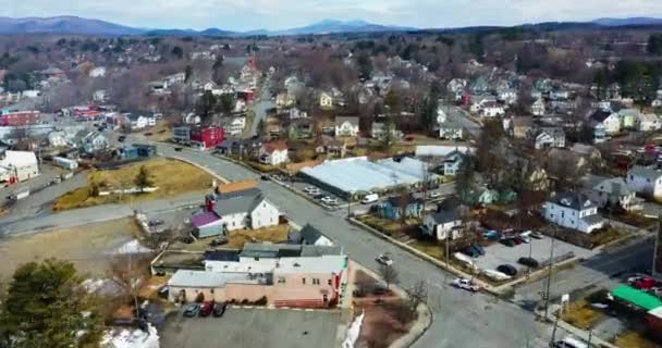 Pittsfield Massachusetts Amerika Birleşik Devletleri Nin Sabah Daki Hava Hızlandırılmış — Stok video