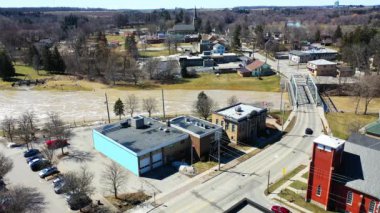 New Hamburg Havalimanı, Ontario, Kanada 4K ilkbaharında