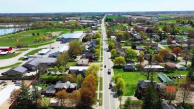 Norwich Havalimanı, Ontario, Kanada İlkbahar sabahı 4K