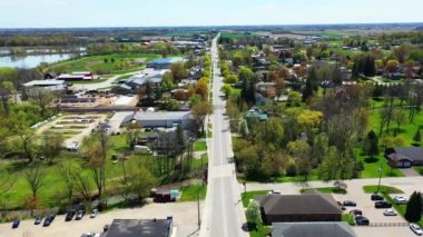 Norwich Havalimanı, Ontario, Kanada 4K ilkbaharında