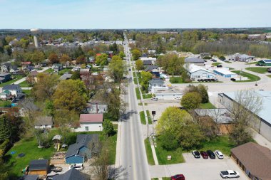 Norwich, Ontario, Kanada 'nın hava sahnesi
